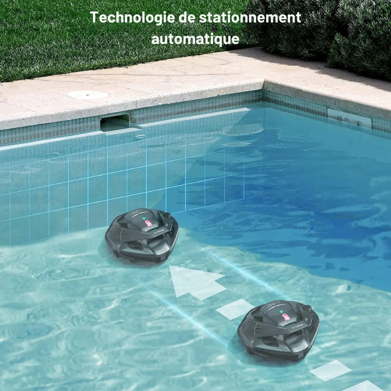 AquaDrift™ Nettoyeur de piscine sans fil